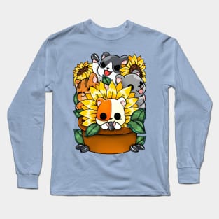 Sunflower Hamster Long Sleeve T-Shirt